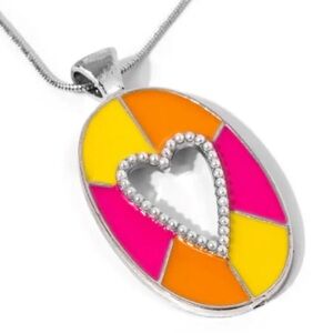 🩷🧡💛 “AIRY AFFECTION” MULTI NECKLACE WITH FREE EARRINGS ~ PAPARAZZI❗️💛🧡🩷